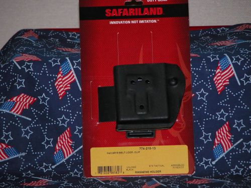 Safariland AR Style Mag Holder Black Belt Loop, NIB