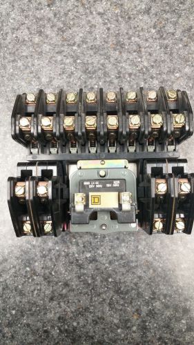 Square D 3 pole 120v/60Hz Lighting Contactor Ser. C0230 LO1200