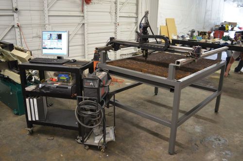 CNC Plasma Table 4x3 with Hypertherm 45, THC, Water Bed