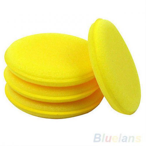 12x Waxing Polish Wax Foam Sponge Applicator Pads For Cars Vehicle Glass Clean