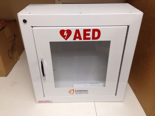 Cardiac Science Standard Size AED Cabinet with Audible Alarm