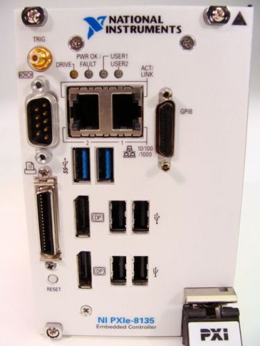 National Instruments NI PXIe-8135 2.3GHz PXI Express Controller AS-IS FOR REPAIR