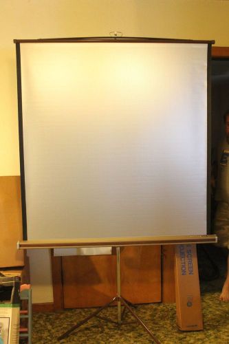 DA-LITE  SILVER PACER - 50 X 50 PROJECTOR SCREEN