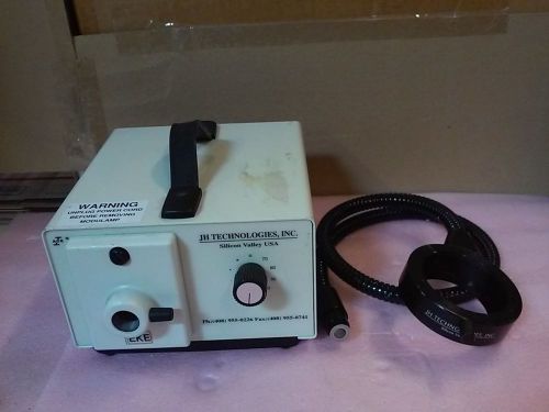 SCHOTT-FOSTEC JH Technologies 20500/26 with Fiberoptic Lite Guide Ring