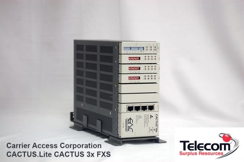 Carrier Access Corporation  CACTUS.Lite CACTUS 3x FXS Telecom Equipment Products