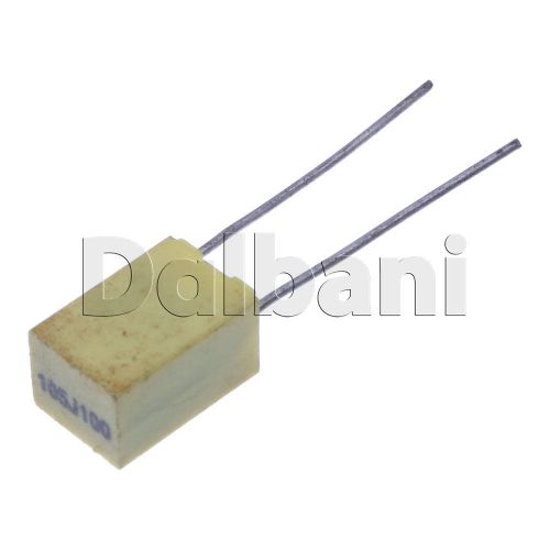 Polypropylene Safety Plastic Film Capacitor CL71 Type 105 J 100V size 10x7x6 mm