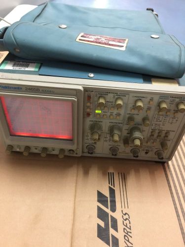 qty3 Tektronix 2465B 400MHZ Analog 4 Channels Oscilloscope for parts