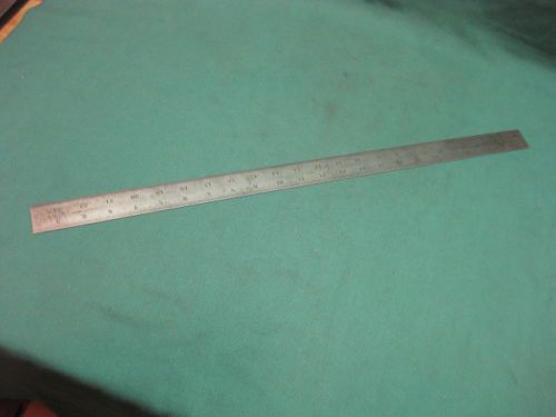 STARRETT No.374 - 24&#034; STEEL SHRINK RULE