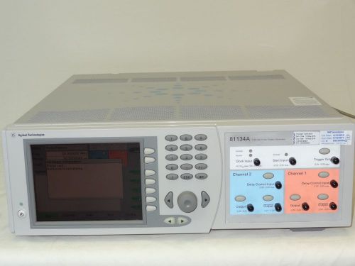 Agilent / Keysight 81134A Pulse Pattern Generator, 3.35 GHz, dual-channel