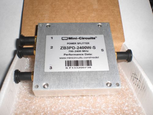 Mini-circuits power splitter 700-2400 mhz - zb3pd-2400w-s for sale