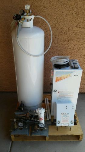 Beer Blast N200 Nitrogen Generator Draft Beer System McDantim Blender Included