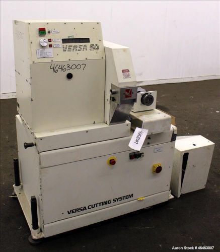 Used- versa machinery high speed flywheel cutter, model dac 50/5021. maximum cut for sale