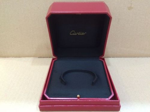 Vintage jewellery  Cartier Love bangle or bracelet box mint in condition .