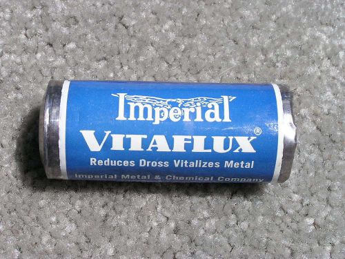 Imperial Vitaflux letterpress printing Linotype reduces dross vitalizes metal NR