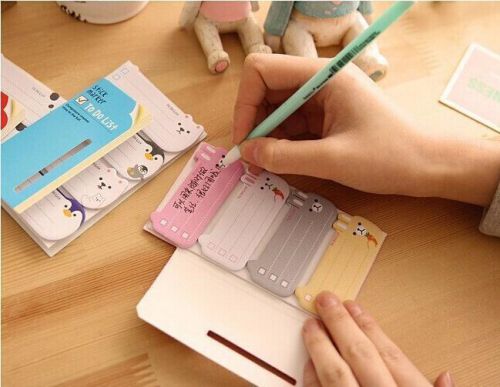 2015 To Do List Sticker Bookmark Marker Memo Flags Index Tab Sticky Note GOCA