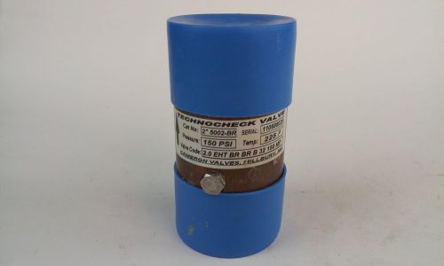 Cameron Technocheck Valve 2&#034; 5002-BR 150 PSI Unused