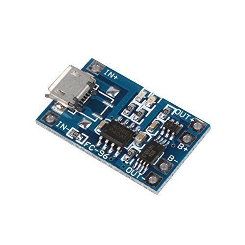 JBtek® 1A Lithium Battery Charging Board Lipo Charger Module DIY Micro USB Port