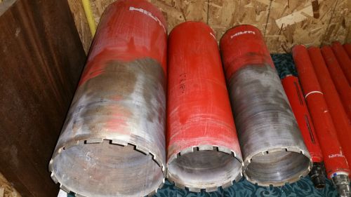 HILTI  5 1/4&#034;  X 17&#039; Diamond Core drill bit