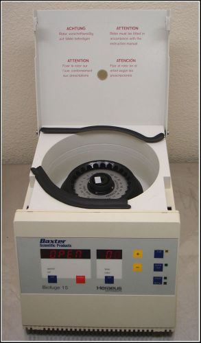 Biofuge 15 Heraeus Centrifuge Microcentrifuge