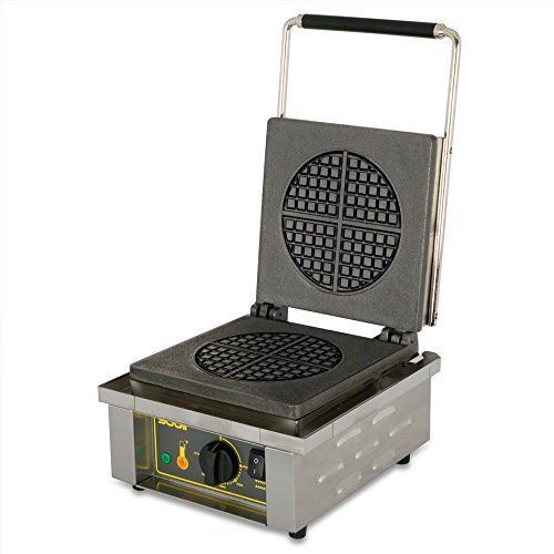 Equipex (CWM-(GES70/1) 25 Waffle/Hr Single Round Waffle Baker