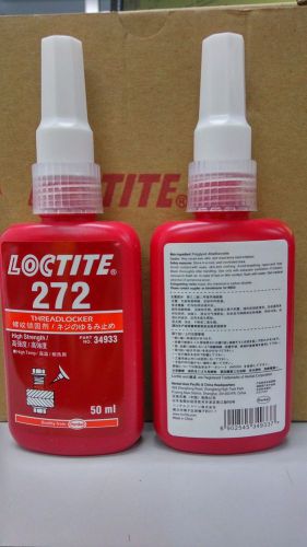 LOCTITE 272 High Temp, High Strength Red Thread Locker - USA Free Shipping