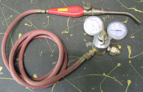 Generico Compressed Gas Regulator + Hose + Goss Welding Torch Acetylene