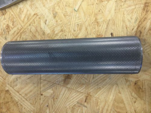 2 Inch Diameter Knurled METAL TUBING ROD BAR HANDLE 7.0 lg