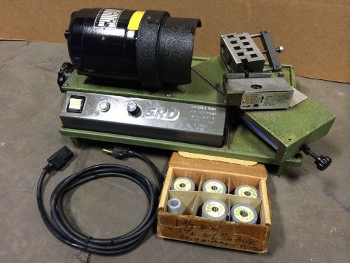 SRD 1/4 Hp Drill Sharpener Grinder Benchtop Model With Spare Wheels Stones