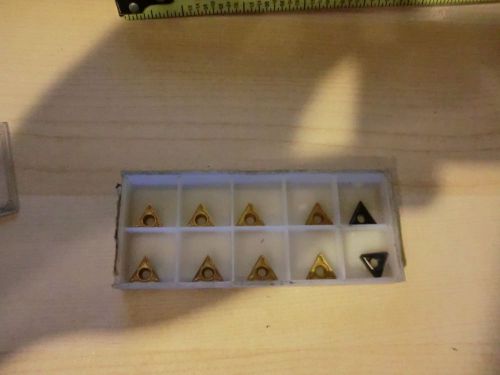 10 PCS TUNGALOY TRIANGLE Carbide Inserts Cnc Lathe /JAPAN