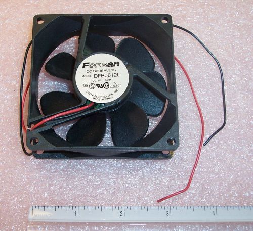 DFB0812L DELTA FONSAN DC BRUSHLESS FAN DC12V 0    ***NEW***