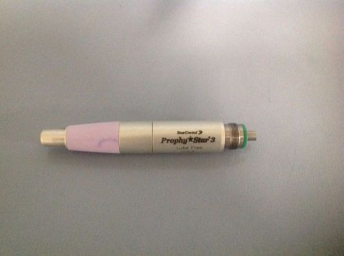 STAR DENTAL PROPHY STAR 3 LOW SPEED LUBE FREE 2 HOLE HAND PIECE