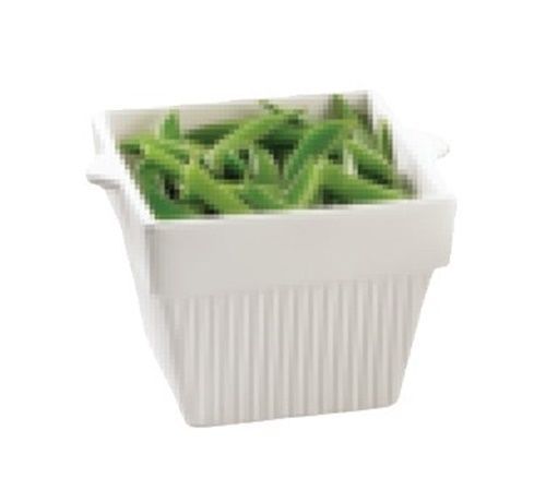 Tablecraft CW1460 Condiment Bowl 1-1/2 qt 6&#034; x 6&#034; x 4-1/4&#034; square cast...