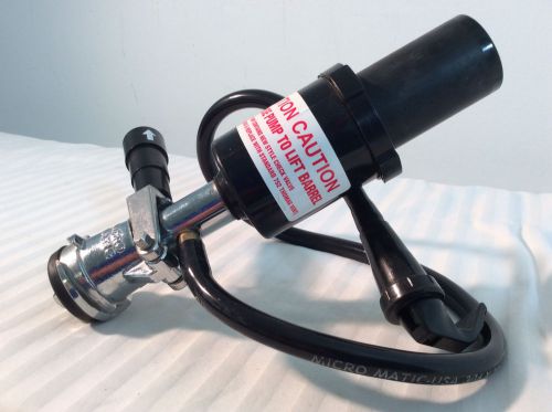 Micro Matic Beer Tap Keg Serving Pump