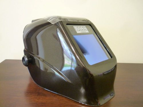 Jackson WF50 BOSS HALOX &#034;HEAVY METAL&#034; auto dark darkening welding helmet EQC