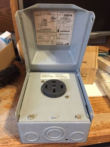 Midwest Rainproof Power Outlet Mod U054 50Amps 120/240V A-C 3R Enclosure