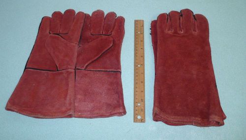 NEW HEAVY DUTY LEATHER WELDING GLOVES