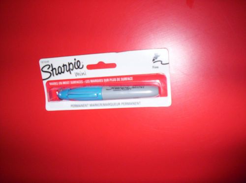 Sharpie Mini Permanent Markers, Fine Point -~BLUE~ 1 MINI MARKER