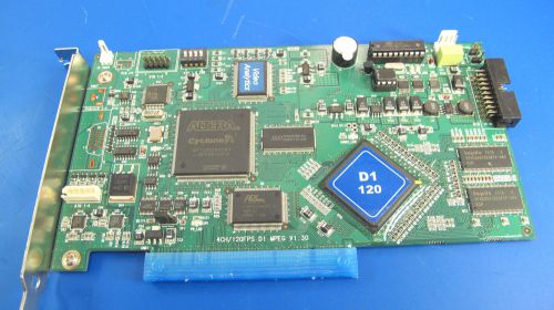 VIDEO ANALYTICS ENCODER BOARD ALTERA CYCLONE PCI  4CH 120FPS D1 MPEG V1.30