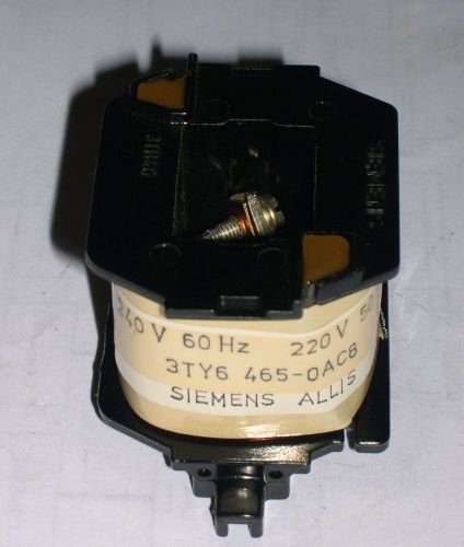 SIEMENS, COIL KIT 240 VOLTS, 3TY6465-0AC8