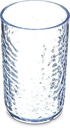 Carlisle 550907 Pebble Optic Restaurant Quality SAN Tumbler, Break-Resistant BPA