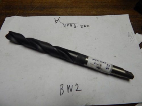 New York  49/64&#034; x # 2 Taper Shank Twist Drill Bit Unit #3