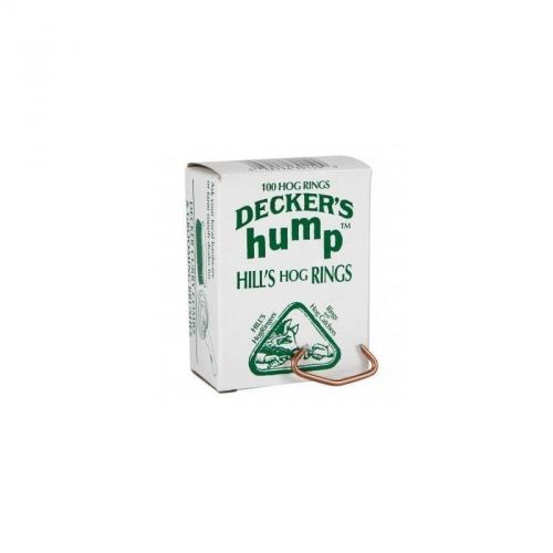 Decker Hill Hump Hog Rings Hog No 3 100 Count