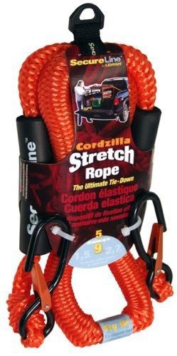 Crawford-Lehigh CZB5   5-Feet Cordzilla Stretch Rope, Orange