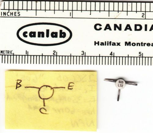 2SC605 NEC NPN RF transistor