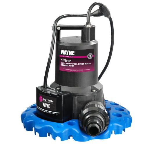 Wayne WAPC250 - 50 GPM 1/4 HP Automatic iSwitch Pool Cover Pump