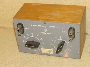 HEWLETT PACKARD HP ATTENUATOR SET MODEL 350A (C3)