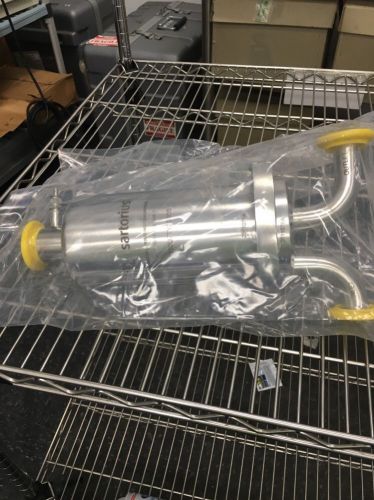 NEW - SARTORIUS HU10U7TY00S0S Stainless Steel Filter Housing