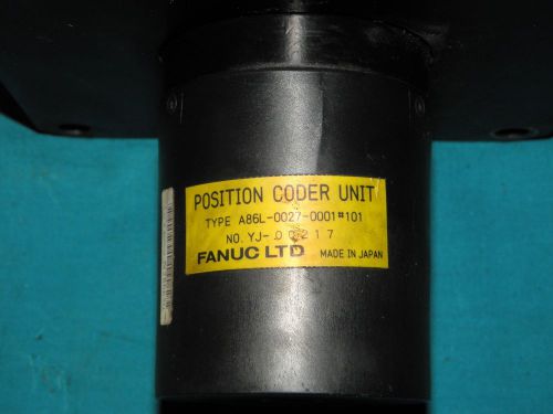 Fanuc ltd. position coder unit type a86l-0027-0001#101 no.yj-0 0 2 1 7 for sale