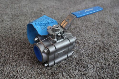 1-1/4&#034; 4C 3600 XTB2 Stainless Steel Jamesbury Ball Valve CF8M