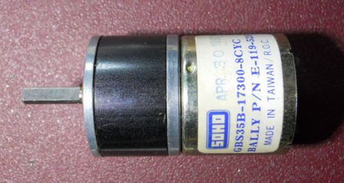 NEW Soho 6 to12 VDC, 88 rpm Reversible Gearhead geared motor Heavy duty